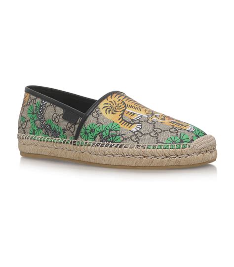 gucci espadrilles tigaer|gucci espadrilles for women.